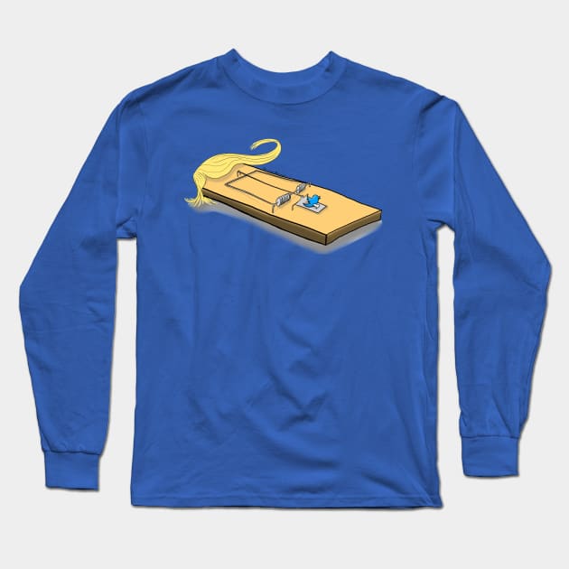 Donald Tr...ap! Long Sleeve T-Shirt by Luzinha